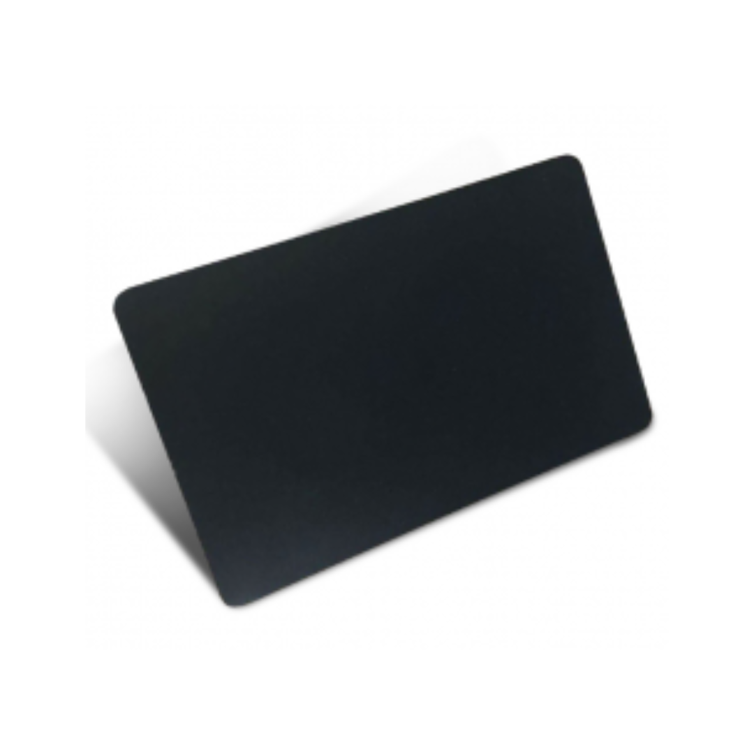 Black PVC Branded Card